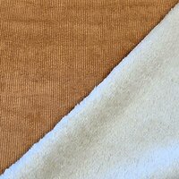 Washed Corduroy Bonded stone - kickenstoffen.nl