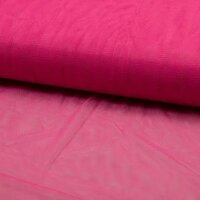 fijne tule fuchsia roze