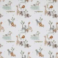BEEBS nwildlife dieren tricot van kickenstoffen