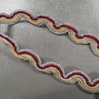 oeteldonk glitter galon band zilver wit rood geel KicKenStoffen
