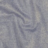 blauw lurex katoenen linnen uit poppy 26 - trousers Alina - kickenstoffen
