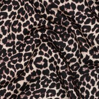 Viscose Satijn Luipaardprint &ndash; Poppy Fabrics