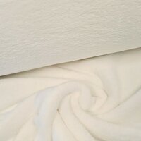 teddy fleece off white - ecru
