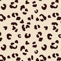 corduroy w21 creme zwart panterprint - Jursie - KicKenStoffen close up