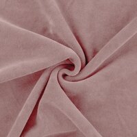 oud licht roze katoenen velvet