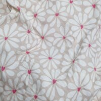 ribtricot soft bloemen en hartjes kickenstoffen