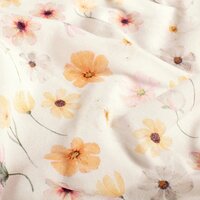 biologische tricot pastel bloemen van KicKenStoffen -Jursie