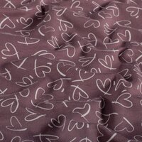 hartjes tricot met donkere ondergrond Jursie