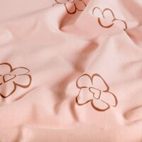 roze claypink hartjes bloem
