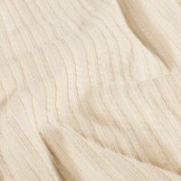 Baby Rib Jacquard Tricot Natural | Zachte Tricot Stof