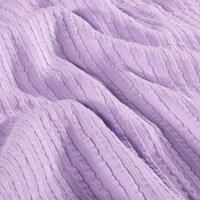 baby rib jacquard lila