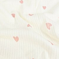 baby rib hartjes roze - kickenstoffen