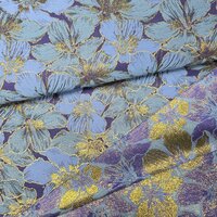 jacquard  flowers poppy 04525.001 kickenstoffen