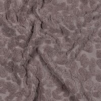 badstof tricot dierenvacht giraf panter mauve KicKenStoffen