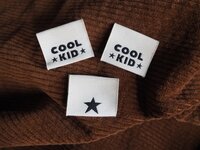 Label Cool kid Label kickenstoffen