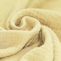 Double-Gauze-Fabric-Light-Yellow-kickenstoffen