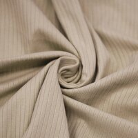 Drop-Needle-Rib-Jersey-Fabric-5mm-Dark-Beige-kickenstoffen