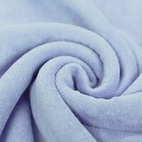 stretch badstof (babybadstof) van KicKenStoffen Tissu-Jersey-Eponge-Bleu
