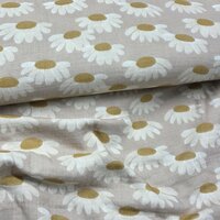 Qjutie Digitale Hydrofiel Daisy Flowers &ndash; Poeder Perzik