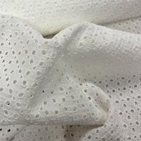 broderie hydrofiel BEEBSstofjes - off white