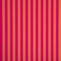 canvas half panama fuchsia oranje strepen smal - kickenstoffen 