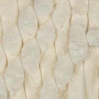 faux fur stripes ecru - kickenstoffen