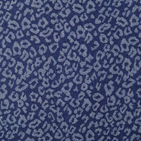 Stretch denim panterprint  KicKenStoffen