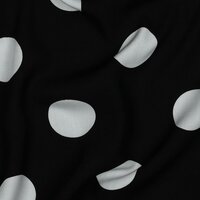 07445.021_Radiance viscose zwart wit