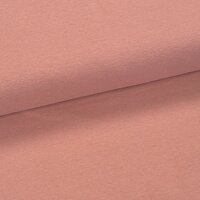 biologische boordstof roze-terracotta nude - kickenstoffen
