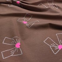 jogging met strikken neon glitter