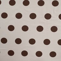 French Terry met grote polka dots &ndash; joggingstof K20130-520