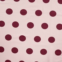 French Terry met grote polka dots &ndash; joggingstof K20130-120