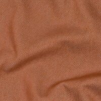Chambray stretch denim terracotta-cognac - KicKenStoffen