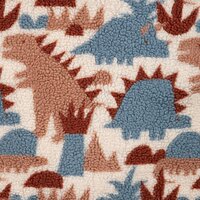 Qjutie jacquard teddy dinosaurussen natural kopen