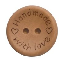handmade with hartje knopen knoopjes - KicKenStoffen