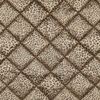 Doorgestikte jassenstof foil animal skin zwart &ndash; Poppy Fabrics 04835.001_kickenstoffen