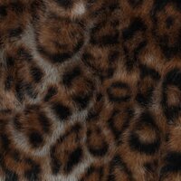 Poppy Faux Fur Animal Skin &ndash; Panter