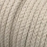 vulkoord 8mm katoen ecru-natural kickenstoffen