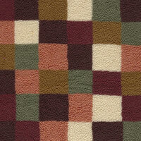Teddy Retro Blokken Burgundy Mix KicKenStoffen 26122_018