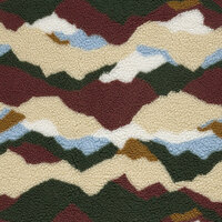 Teddy Abstract Mountains Blue Mix KicKenStoffen 26165_018