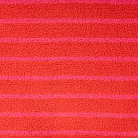 Teddy Jacquard Stripes Rood Roze &ndash; Qjutie Kids KicKenStoffenK80412-150