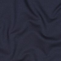 Biologische french terry donker blauw marine KicKenStoffen 09107.019