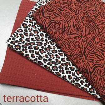 terracotta zebra en luipaard tricot metfrench terry