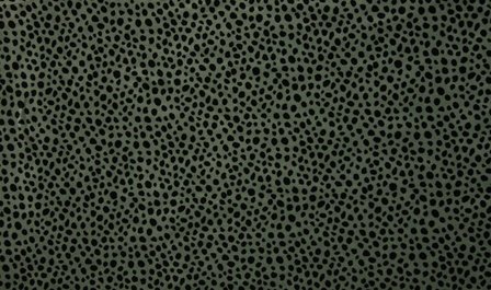 army groen  zwart cheeta print katoenen velvet