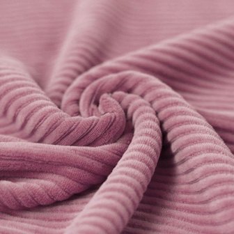 Knitted-corduroy-BEEBS-oud roze