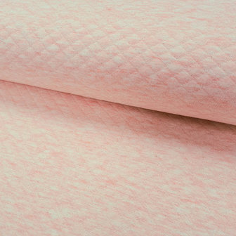 roze melee wafeltjes gevoerde tricot