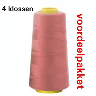 lockgaren roze terracotta voordeelpakket