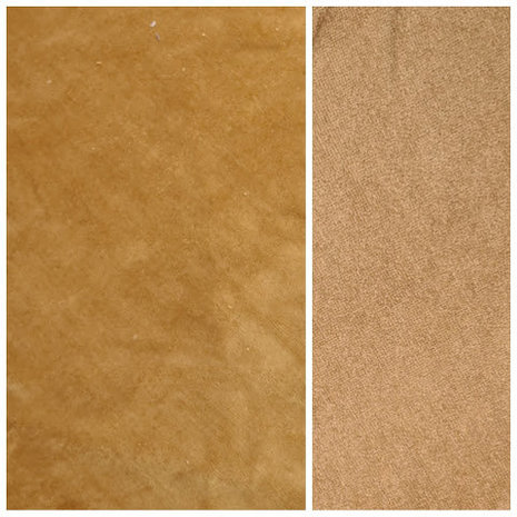 bamboe katoen fleece camel