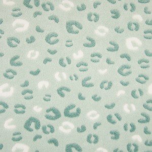 luipaard vintage groen - mint groen