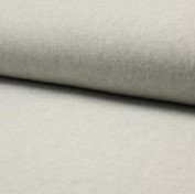 organic cotton fleece licht grijs gemeleerd